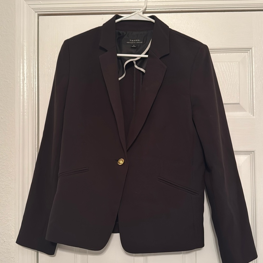 Tahari Black Blazer